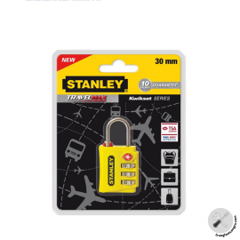 Ổ KHÓA SỐ STANLEY S742-056 30MM 3 DIGIT ZINC SECURITY INDICATOR.